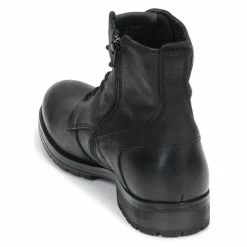 Jack & Jones - JFW ORCA LEATHER Noir -André Magasin 15633530 500 E