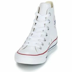 Converse - CHUCK TAYLOR ALL STAR LEATHER HI Blanc -André Magasin 161231 500 C