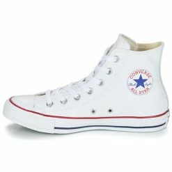 Converse - CHUCK TAYLOR ALL STAR LEATHER HI Blanc -André Magasin 161231 500 D