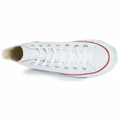 Converse - CHUCK TAYLOR ALL STAR LEATHER HI Blanc -André Magasin 161231 500 F