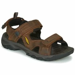 Keen - TARGHEE III OPEN TOE SANDAL Marron