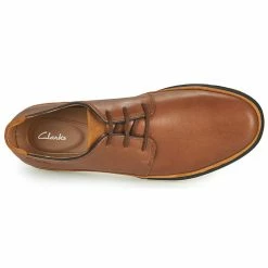 Clarks - BRATTON LACE Marron -André Magasin 18858161 500 F