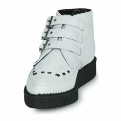 TUK - POINTED CREEPER 3 BUCKLE BOOT Blanc -André Magasin 19824299 500 C