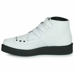 TUK - POINTED CREEPER 3 BUCKLE BOOT Blanc -André Magasin 19824299 500 D
