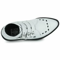 TUK - POINTED CREEPER 3 BUCKLE BOOT Blanc -André Magasin 19824299 500 F