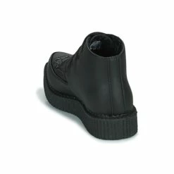 TUK - POINTED CREEPER 3 BUCKLE BOOT Noir -André Magasin 19824300 500 E