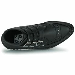 TUK - POINTED CREEPER 3 BUCKLE BOOT Noir -André Magasin 19824300 500 F