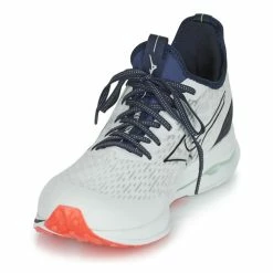 Mizuno - WAVE RIDER NEO Blanc / Bleu -André Magasin 19861627 500 C