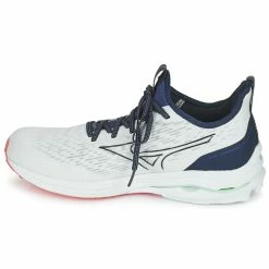 Mizuno - WAVE RIDER NEO Blanc / Bleu -André Magasin 19861627 500 D