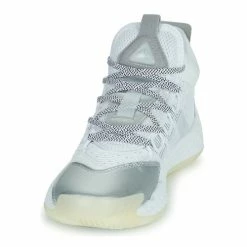 Adidas Performance - PRO BOOST MID Blanc / Argenté -André Magasin 19979845 500 C