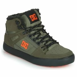 DC Shoes - PURE HIGH-TOP WC WNT Kaki / Noir