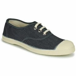 Bensimon - TENNIS DENIM HOMME Bleu