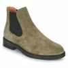 Selected - BLAKE SUEDE CHELSEA BOOT Kaki -André Magasin 21301552 500 A