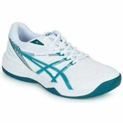 Asics - COURT SLIDE 2 Blanc / Bleu