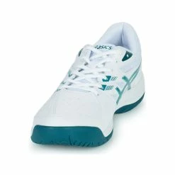 Asics - COURT SLIDE 2 Blanc / Bleu -André Magasin 22235236 500 C