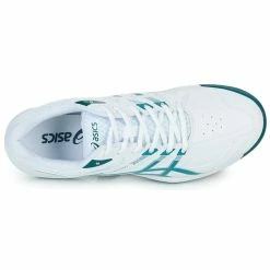 Asics - COURT SLIDE 2 Blanc / Bleu -André Magasin 22235236 500 F