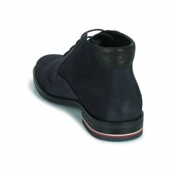 Tommy Hilfiger - Signature Hilfiger Suede Boot Marine -André Magasin 22555453 500 E