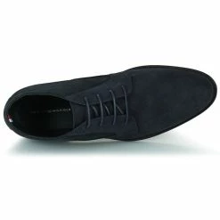 Tommy Hilfiger - Signature Hilfiger Suede Boot Marine -André Magasin 22555453 500 F