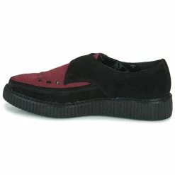 TUK - VLK D RING CREEPER SNEAKER Noir / Bordeaux -André Magasin 22556471 500 D