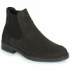 Selected - SLHBLAKE SUEDE CHELSEA BOOT Marron