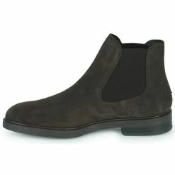 Selected - SLHBLAKE SUEDE CHELSEA BOOT Marron -André Magasin 22580807 500 D