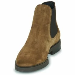 Selected - SLHBLAKE SUEDE CHELSEA BOOT Cognac -André Magasin 22580808 500 C