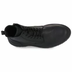 Selected - SLHTHOMAS LEATHER BOOT Noir -André Magasin 22580810 500 F