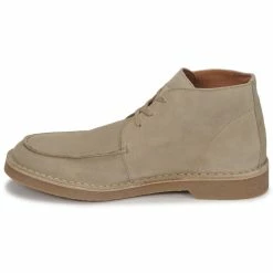 Selected - SLHRIGA NEW SUEDE MOC-TOE CHUKKA Beige -André Magasin 22580812 500 D