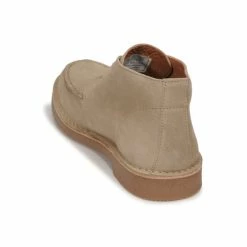 Selected - SLHRIGA NEW SUEDE MOC-TOE CHUKKA Beige -André Magasin 22580812 500 E
