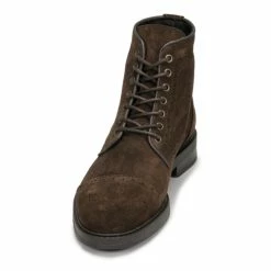 Selected - SLHBLAKE SUEDE BROGUE BOOT Marron -André Magasin 22580813 500 C
