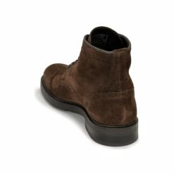 Selected - SLHBLAKE SUEDE BROGUE BOOT Marron -André Magasin 22580813 500 E