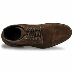 Selected - SLHBLAKE SUEDE BROGUE BOOT Marron -André Magasin 22580813 500 F