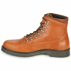 Selected - SLHMADS LEATHER BOOT Cognac -André Magasin 22580814 500 D
