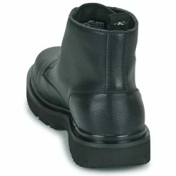 Calvin Klein Jeans - LUG MID LACEUP BOOT Noir -André Magasin 22584733 500 E