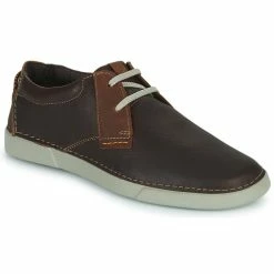 Clarks - GERELD LOW Marron