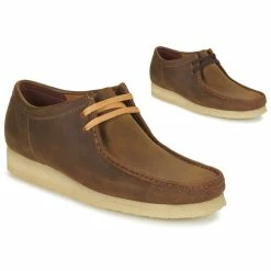 Clarks - WALLABEE Marron