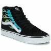 Vans - SK8-HI FLAM Noir / Bleu / Vert -André Magasin 22872634 500 A