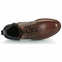 Pantofola D'Oro - PONZANO UOMO HIGH Cognac -André Magasin 22873459 500 F