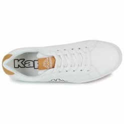 Kappa - ADENIS Blanc / Marron -André Magasin 24185335 500 F