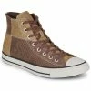 Converse - CHUCK TAYLOR ALL STAR WORKWEAR TEXTILES HI Marron / Beige
