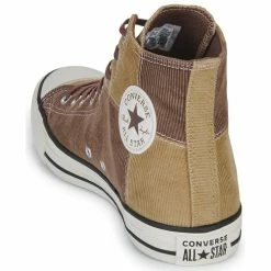 Converse - CHUCK TAYLOR ALL STAR WORKWEAR TEXTILES HI Marron / Beige -André Magasin 24215655 500 E
