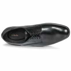 Clarks - GILMORE Black Leather -André Magasin 8058515 500 F