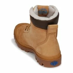 Palladium - PAMPA SPORT CUFF WPS Jaune / Marron -André Magasin 8084964 500 E