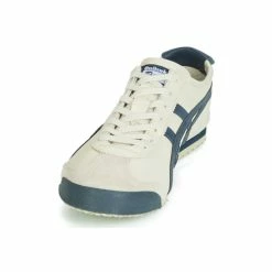 Onitsuka Tiger - MEXICO 66 LEATHER Beige / Bleu -André Magasin 9819170 500 C
